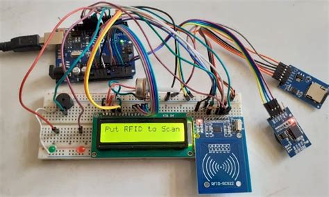 rfid based attendance system using arduino rtc and lcd display|rfid based attendance system using 8051.